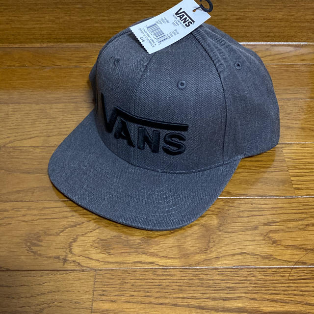 新品★海外VANS スナップバックキャップ帽子グレー★VANS 生産終了 新品★