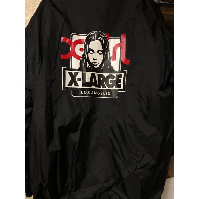 XLARGE(エクストララージ)のxlarge × xgirl 限定コラボコーチジャケット メンズのジャケット/アウター(ナイロンジャケット)の商品写真