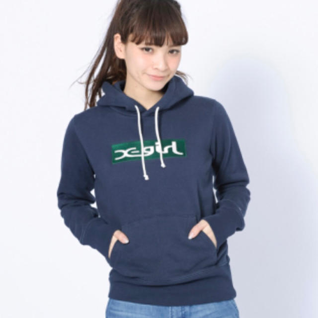 X-girl×Champion コラボパーカー