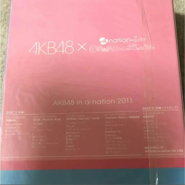 AKB48 × a-nation 2011 DVD  初回盤  エンタメ/ホビーのDVD/ブルーレイ(ミュージック)の商品写真