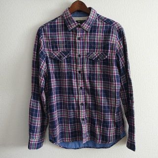 ビームス(BEAMS)の【じゅん様専用】BEAMS HEARTチェック柄長袖シャツ☆L(シャツ)