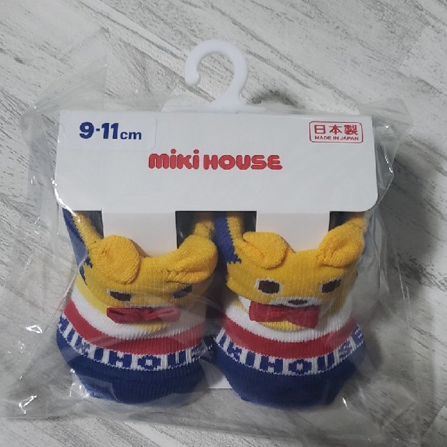 mikihouse(ミキハウス)の[新品]ミキハウス　靴下 キッズ/ベビー/マタニティのこども用ファッション小物(靴下/タイツ)の商品写真