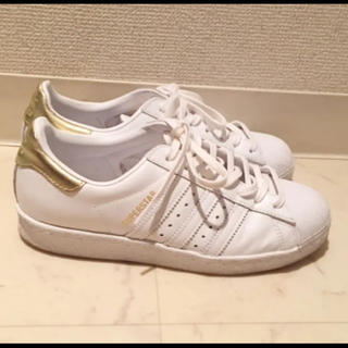 ビューティアンドユースユナイテッドアローズ(BEAUTY&YOUTH UNITED ARROWS)のadidas superstar 80s by BEAUTY&YOUTH 白金(スニーカー)