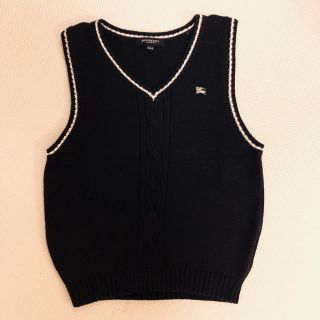 バーバリー(BURBERRY)の【美品】★バーバリー★BURBERRY★綿100%ベスト★120(ニット)