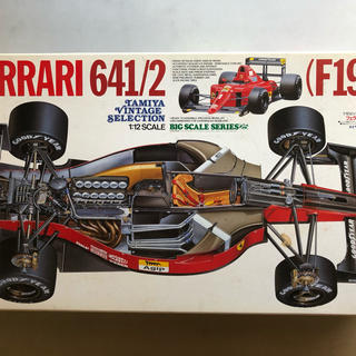 フェラーリ(Ferrari)の同時購入で送料無料　タミヤ　1/12 フェラーリ　641/2 プラモデル(模型/プラモデル)