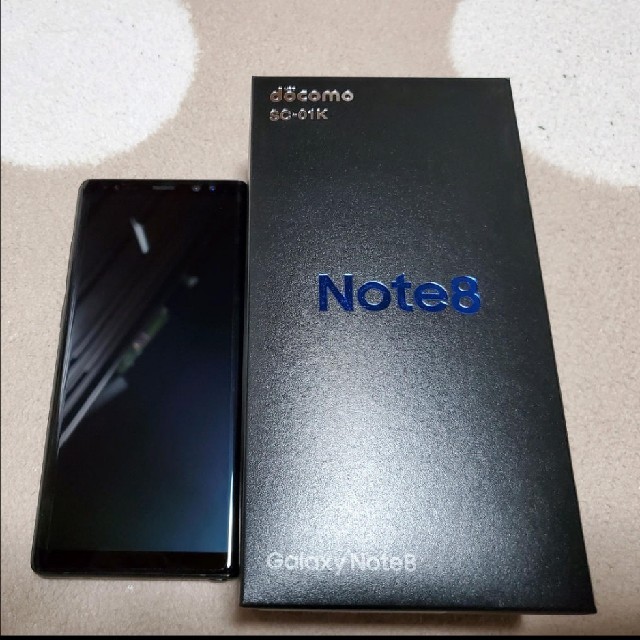 Galaxy Note8 docomo SIMフリースマートフォン/携帯電話
