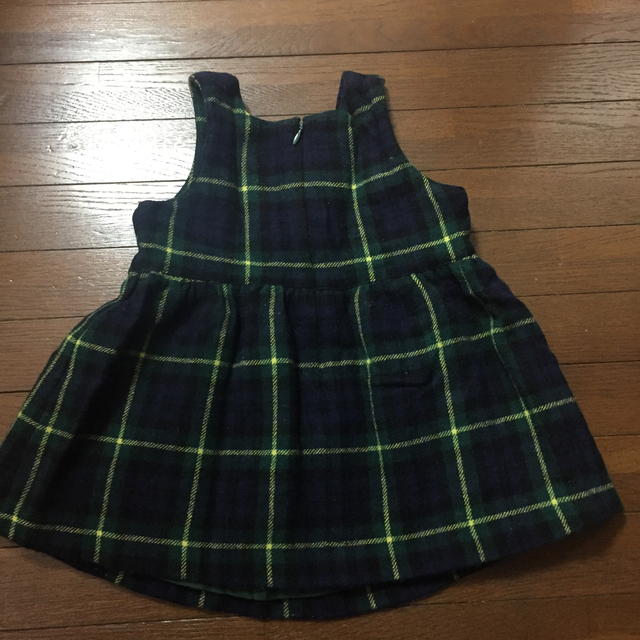 BeBe(ベベ)の♡専用。bebeワンピースとデニムシャツのセット♡ キッズ/ベビー/マタニティのキッズ服女の子用(90cm~)(ワンピース)の商品写真