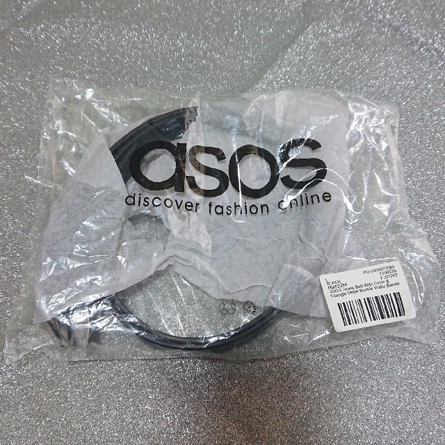 asos(エイソス)の新品asosバックルベルトL メンズのファッション小物(ベルト)の商品写真