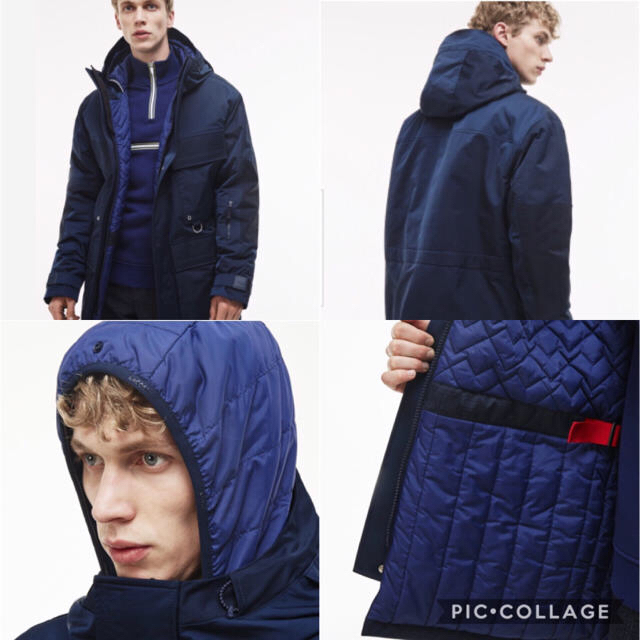 LACOSTE(ラコステ)のL LACOSTE ラコステ マウンテンパーカー 耐水パーカー ジャケット メンズのジャケット/アウター(マウンテンパーカー)の商品写真