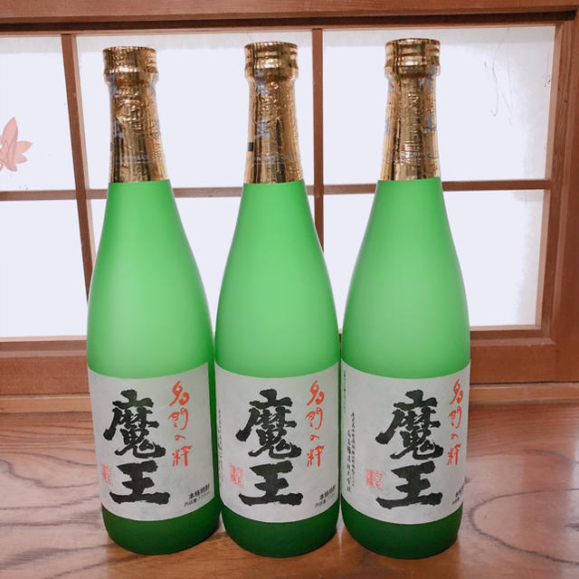 タイムセール！　本日かぎり芋焼酎 魔王 720ml ３本組