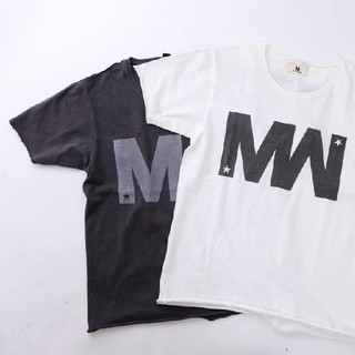 エム(M)のM ✕ wjk MW Tシャツ ブラック(Tシャツ/カットソー(半袖/袖なし))