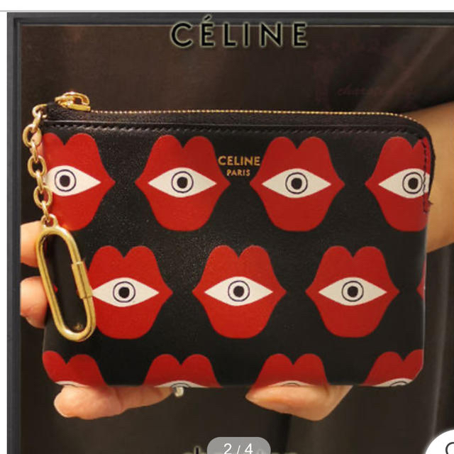 celine(セリーヌ)のセリーヌ　Celine 限定コインケース　カードケース　パリ購入　新品同様 レディースのファッション小物(財布)の商品写真
