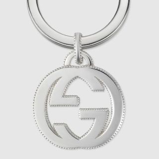 グッチ(Gucci)のGUCCI インターロッキングG シルバー キーチェーン(その他)