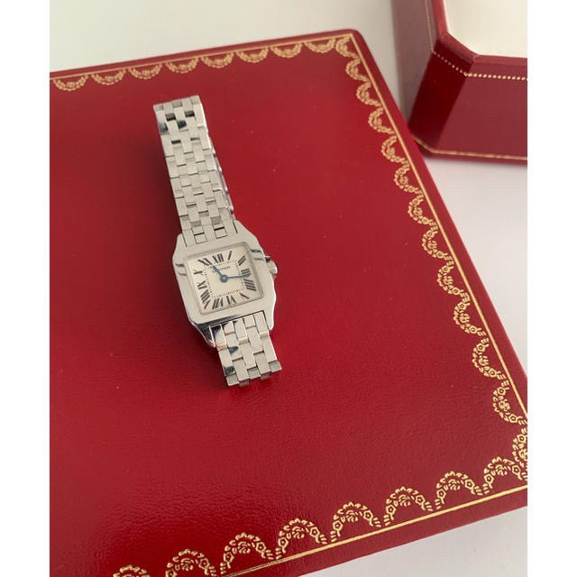Cartier(カルティエ)のCartier カルティエ サントス ドゥモアゼル SM レディースのファッション小物(腕時計)の商品写真