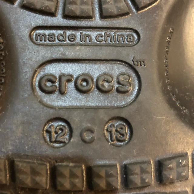 crocs(クロックス)のクロックス　18.5センチ キッズ/ベビー/マタニティのキッズ靴/シューズ(15cm~)(サンダル)の商品写真