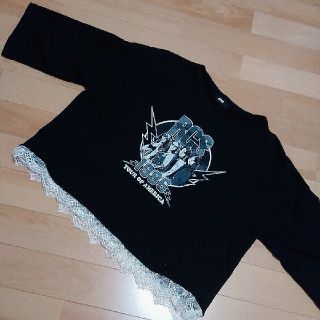 ロデオクラウンズ(RODEO CROWNS)の洗濯のみﾛﾃﾞｵｸﾗｳﾝ七分袖ｶｯﾄｿｰ(Tシャツ(長袖/七分))