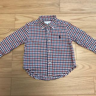 ラルフローレン(Ralph Lauren)のラルフローレン チェックシャツ 赤 長袖(シャツ/カットソー)