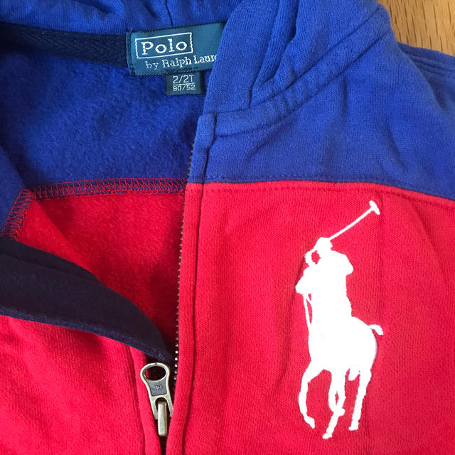 POLO RALPH LAUREN(ポロラルフローレン)のポロ ジップパーカー キッズ/ベビー/マタニティのキッズ服男の子用(90cm~)(カーディガン)の商品写真