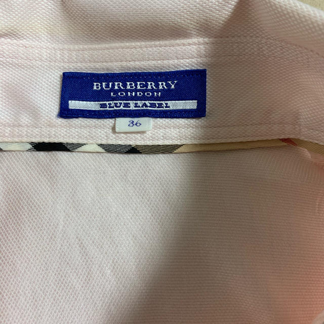 BURBERRY BLUE LABEL(バーバリーブルーレーベル)のバーバリーブルーレーベル　ブラウス レディースのトップス(シャツ/ブラウス(長袖/七分))の商品写真