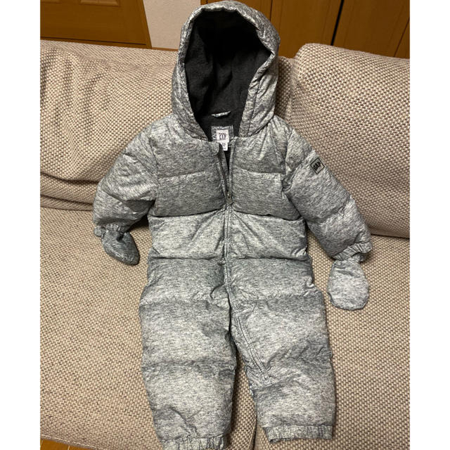 babyGAP(ベビーギャップ)のベビーギャップ　ダウン　ジャンプスーツ　スノーウェア 90 キッズ/ベビー/マタニティのキッズ服男の子用(90cm~)(ジャケット/上着)の商品写真