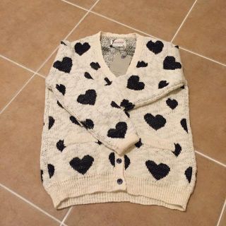 ザラキッズ(ZARA KIDS)のハート カーディガン122(カーディガン)