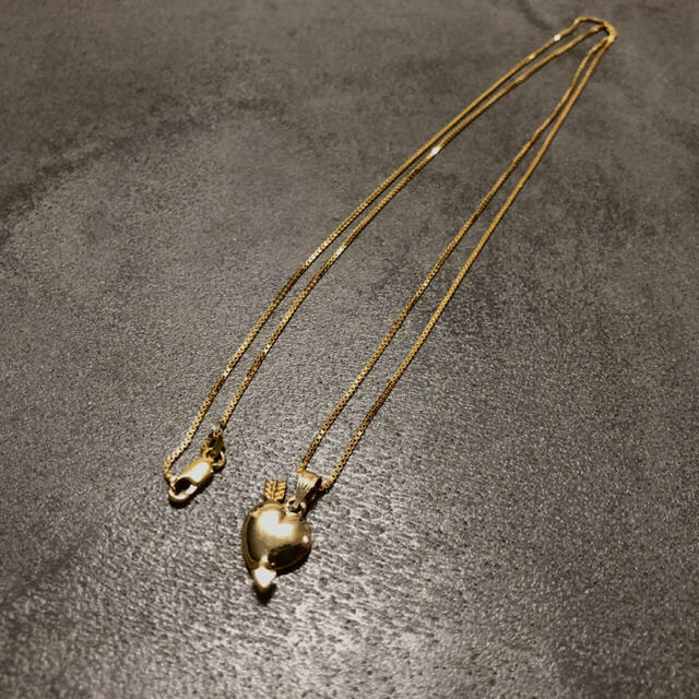 Supreme(シュプリーム)のSupreme Gold Heart and Arrow Pendant 14K メンズのアクセサリー(ネックレス)の商品写真