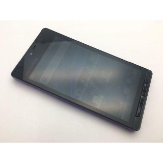 シャープ(SHARP)の美品 SIMロック解除済SIMフリー  ソフトバンク 102SH パープル 01(スマートフォン本体)