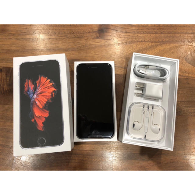 【新品未使用】iPhone 6s  Space Gray