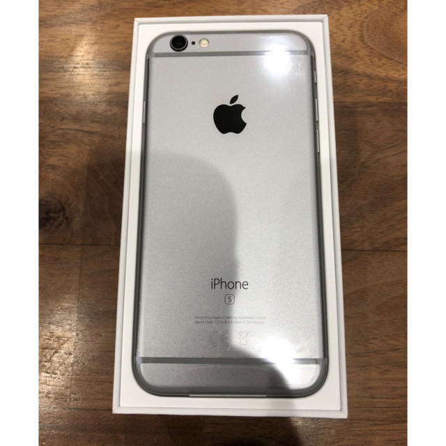 【新品未使用】iPhone 6s  Space Gray