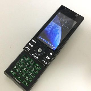 エヌティティドコモ(NTTdocomo)のdocomo 富士通　F-05C Mat Black(携帯電話本体)