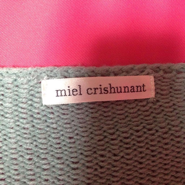 Miel Crishunant(ミエルクリシュナ)の⚠️UK♪さま専用⚠️ボーダーニット♡ レディースのトップス(ニット/セーター)の商品写真