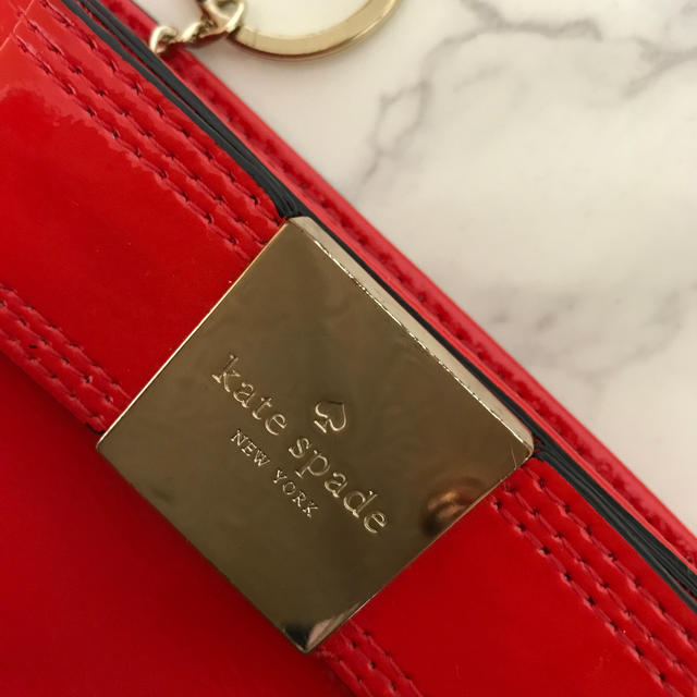 kate spade new york(ケイトスペードニューヨーク)のKATE SPADE リボンポーチ レディースのファッション小物(ポーチ)の商品写真