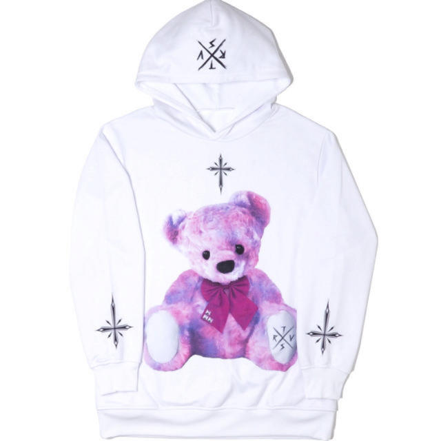 TRAVAS TOKYO Furry bear Hoodie くま　パーカー新品 2