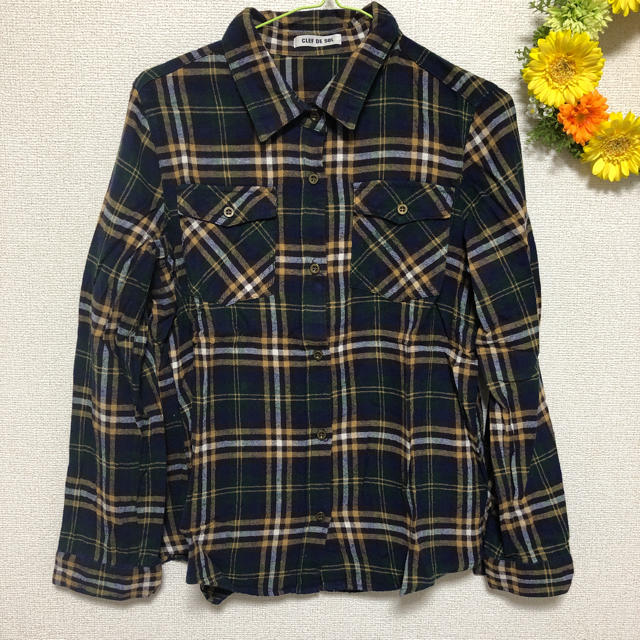 チェックシャツ ネルシャツ レディースのトップス(シャツ/ブラウス(長袖/七分))の商品写真