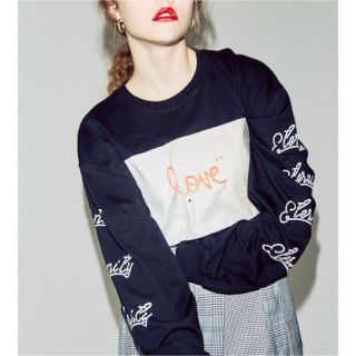 ジュエティ(jouetie)の最終値下げ jouetie love ロンT(Tシャツ(長袖/七分))