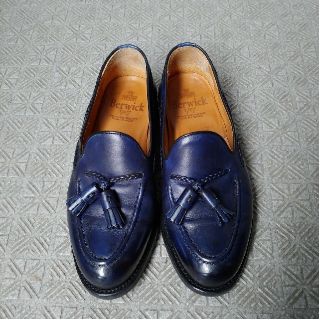 Crockett&Jones - バーウィック タッセルローファー ネイビー の通販 ...