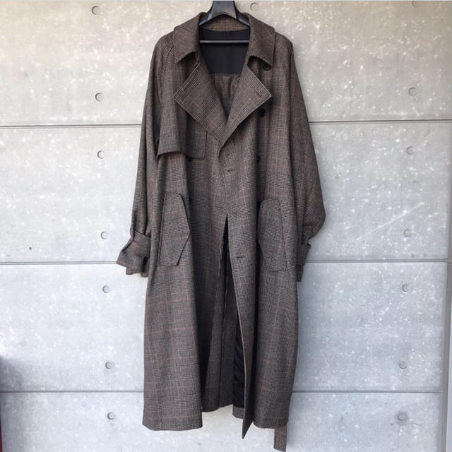 stein 19aw LAY OVERSIZED OVERLAP COAT - ジャケット/アウター