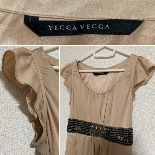 YECCA VECCA(イェッカヴェッカ)の❤️YECCA VECCA・ビジュー ワンピース (M) レディースのワンピース(ひざ丈ワンピース)の商品写真