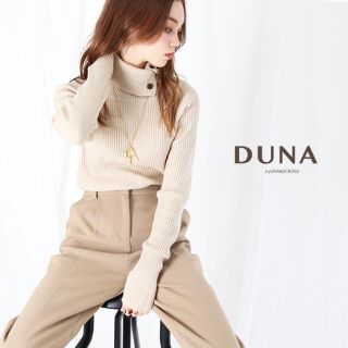 フィフス(fifth)のDUNA ボタン付タートルニット　新品タグ付(ニット/セーター)