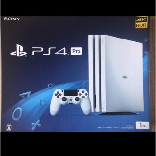 プレイステーション4(PlayStation4)のyoppyさん専用プレステ4 pro ホワイト(家庭用ゲーム機本体)