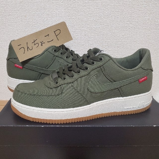 メンズ美品！！ Supreme×NIKE Air Force 1 Low 27.5cm