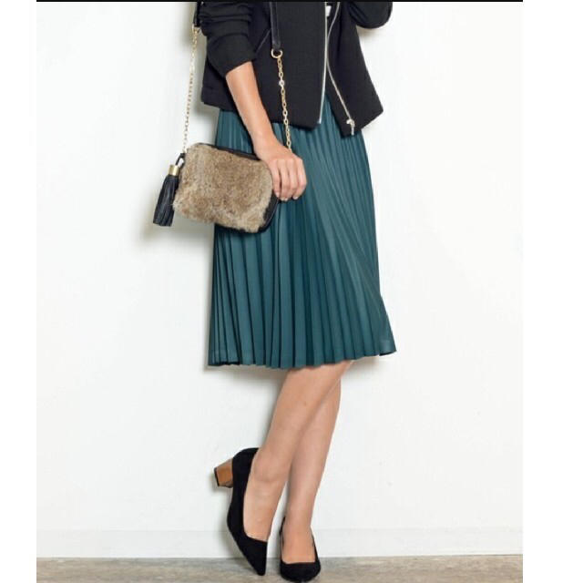 ROPE’(ロペ)のROPE プリーツスカート レディースのスカート(ひざ丈スカート)の商品写真