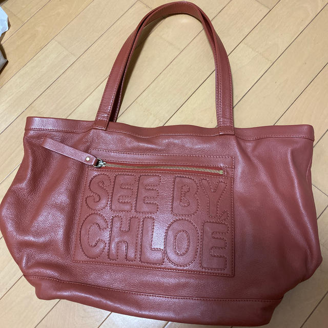 SEE BY CHLOE - Chloe♡トートバッグの通販 by E💓ハンドメイドアクセ始めました💎｜シーバイクロエならラクマ