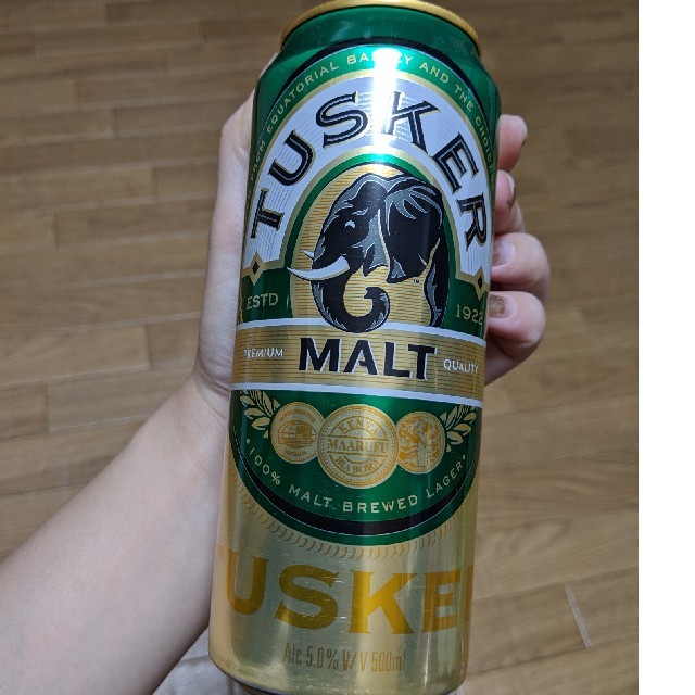 TUSKER BEER　タスカービール　ケニア KENYA 食品/飲料/酒の酒(ビール)の商品写真