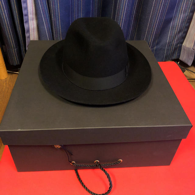 Borsalino(ボルサリーノ)のBorsalino サイズ59 メンズの帽子(ハット)の商品写真