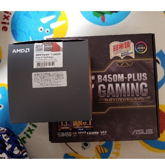 スマホ/家電/カメラ☆値下げ☆ryzen 2600x tuf b450m