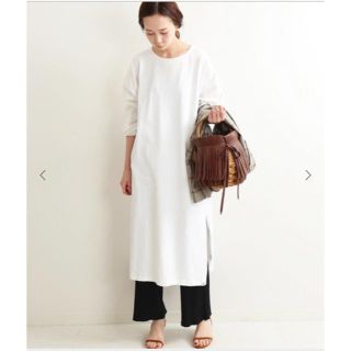 イエナ(IENA)の新品★ IENA UNIVERSAL OVERALL 別注ロングワンピース (ロングワンピース/マキシワンピース)