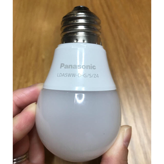パナソニック(Panasonic)のLED電球　温白色(蛍光灯/電球)