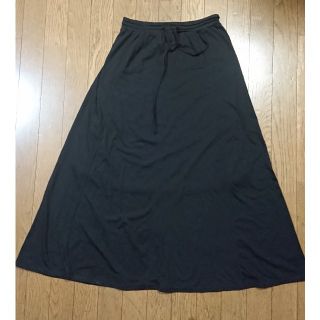 マウジー(moussy)のマウジー moussy ロングスカート 黒 M(ロングスカート)