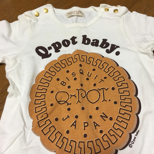 Q-pot.(キューポット)の■okakiさま専用■Q-pot baby■ロンパース■ キッズ/ベビー/マタニティのベビー服(~85cm)(ロンパース)の商品写真